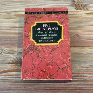 Five Great Plays : Plays by Chekhov, Ibsen, Wilde, Sheridan and Moliere. 1991
